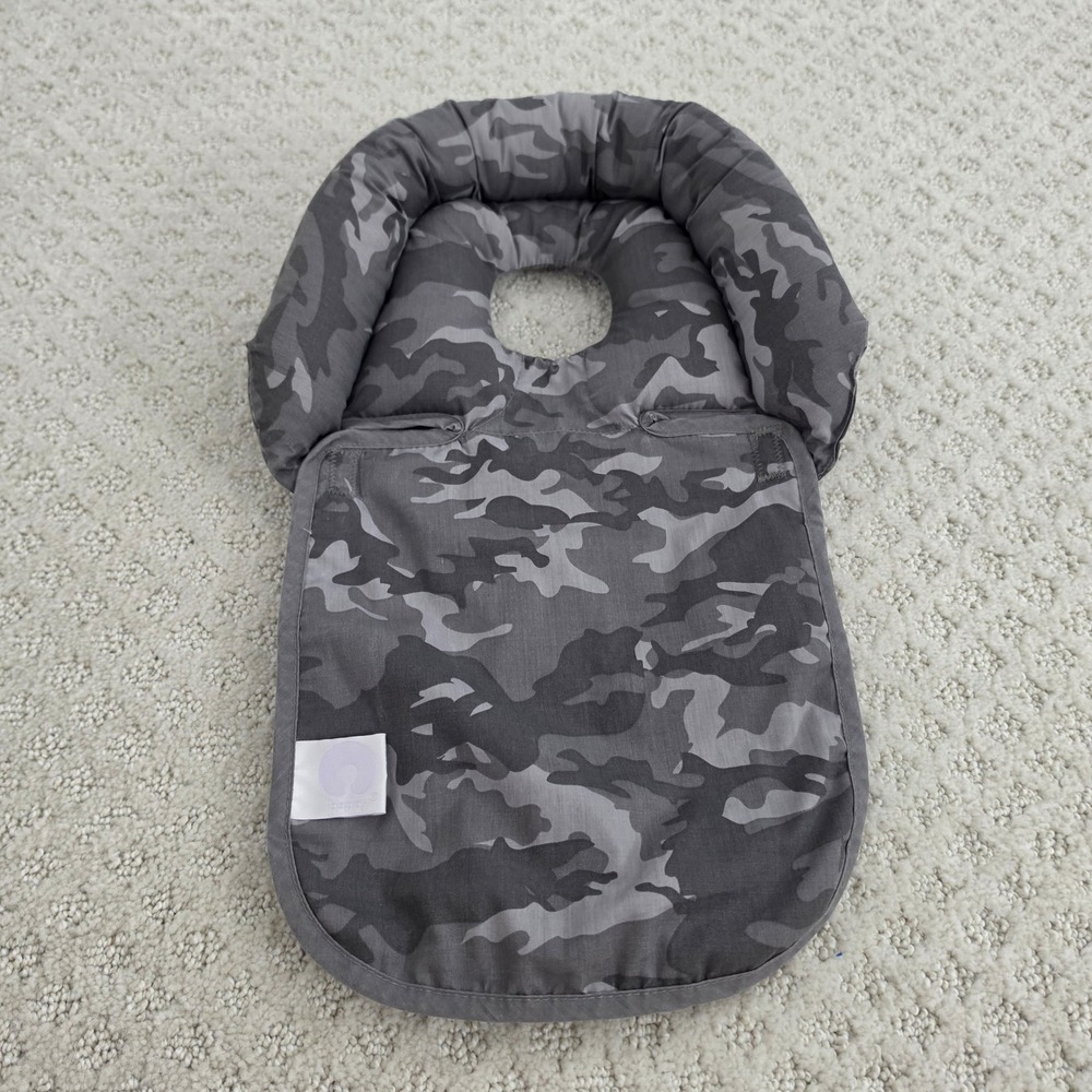 Boppy Noggin Nest Infant Head Support Pillow Gray Camouflage replacement